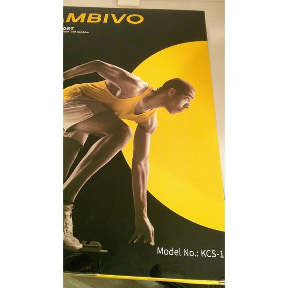 CAMBIVO KCS-1 Patella Knee Support Strap Black 2-Pack NEW - Picture 5 of 5